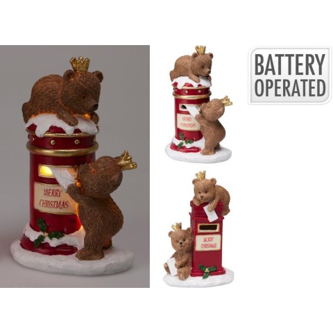 DECO ORSETTI PS LED 16CM 2ASS